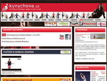 Tablet Screenshot of kynychova.cz